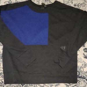 Adidas Crewneck Sweatshirt in Black and Blue